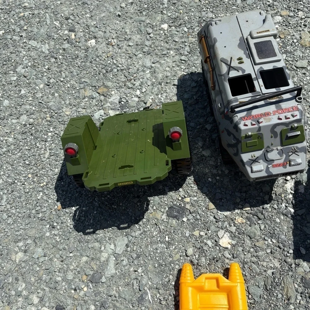 Vintage GI Joe Action Figure Doll Jeep Weapon Lot Bundle Luke Skywalker